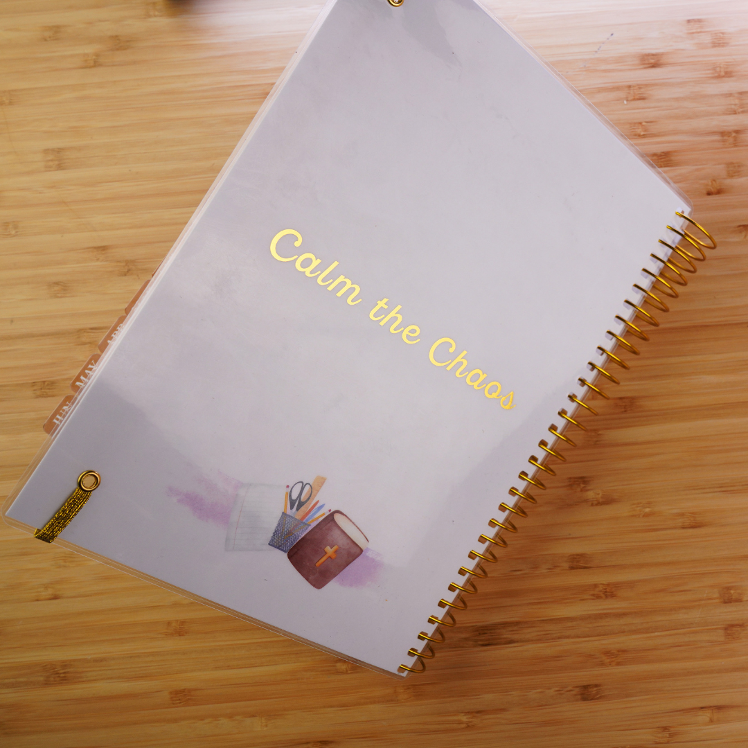 2025 Home Management & Homeschool Planner Bundle