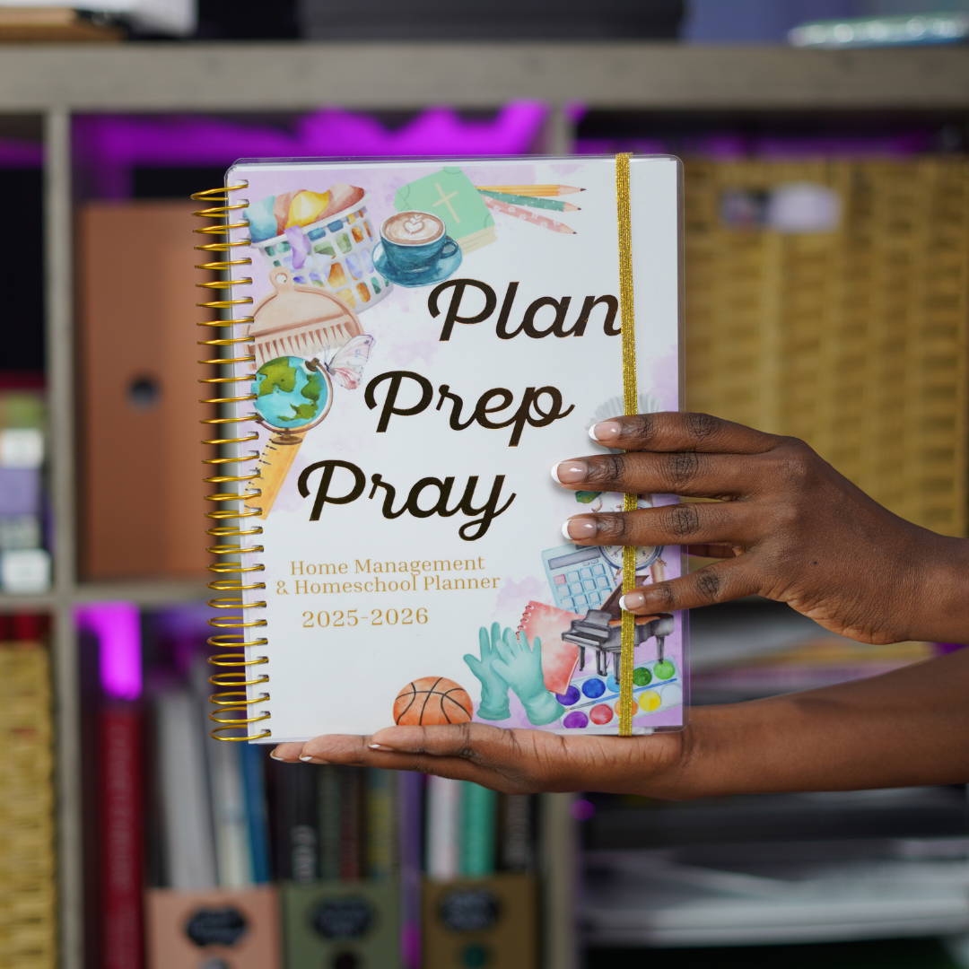 2025 Home Management & Homeschool Planner Bundle