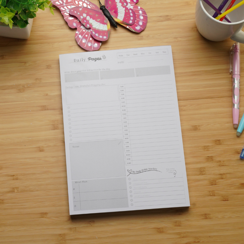 Daily Pages Notepad - Pre-Order