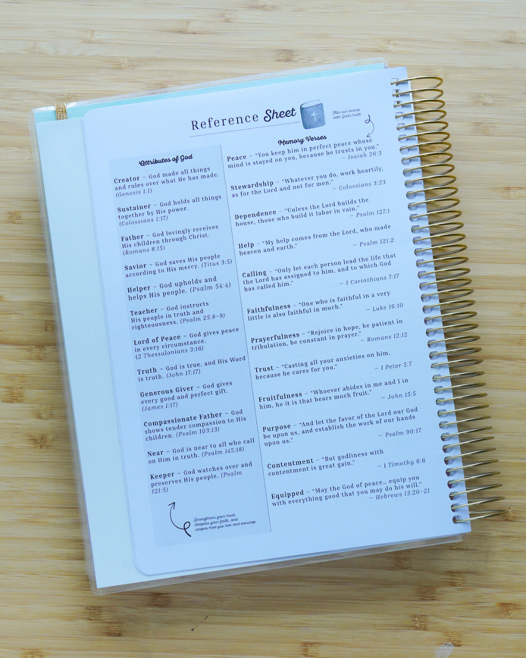 Everyday Beauty - Plan Prep Pray Home Management & Homeschool Planner - Dated (July 2027–June 2028)
