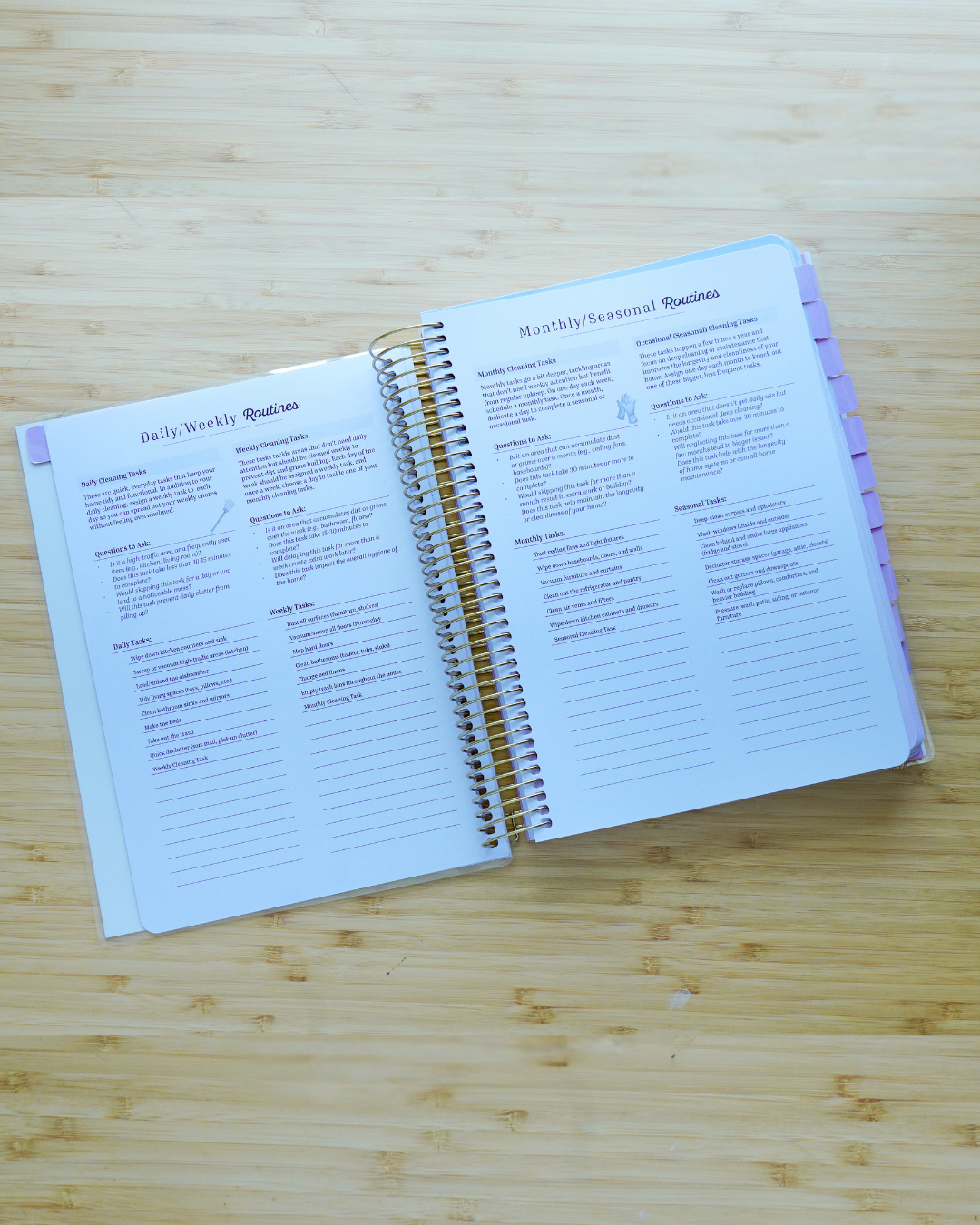 Everyday Beauty - Plan Prep Pray Home Management & Homeschool Planner - Dated (July 2027–June 2028)
