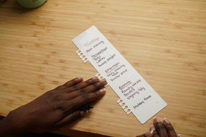 Routine Bookmark