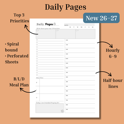 *Pre-order* Daily Pages (2026–2027)