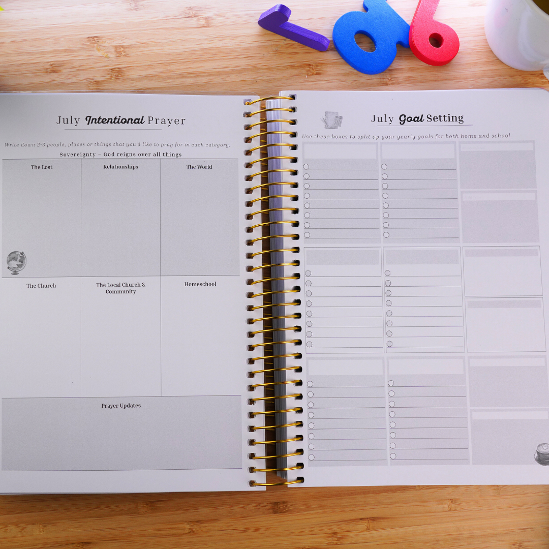 2025 Home Management & Homeschool Planner Bundle - Preorder