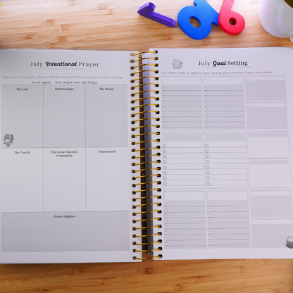 2025 Home Management & Homeschool Planner Bundle - Preorder