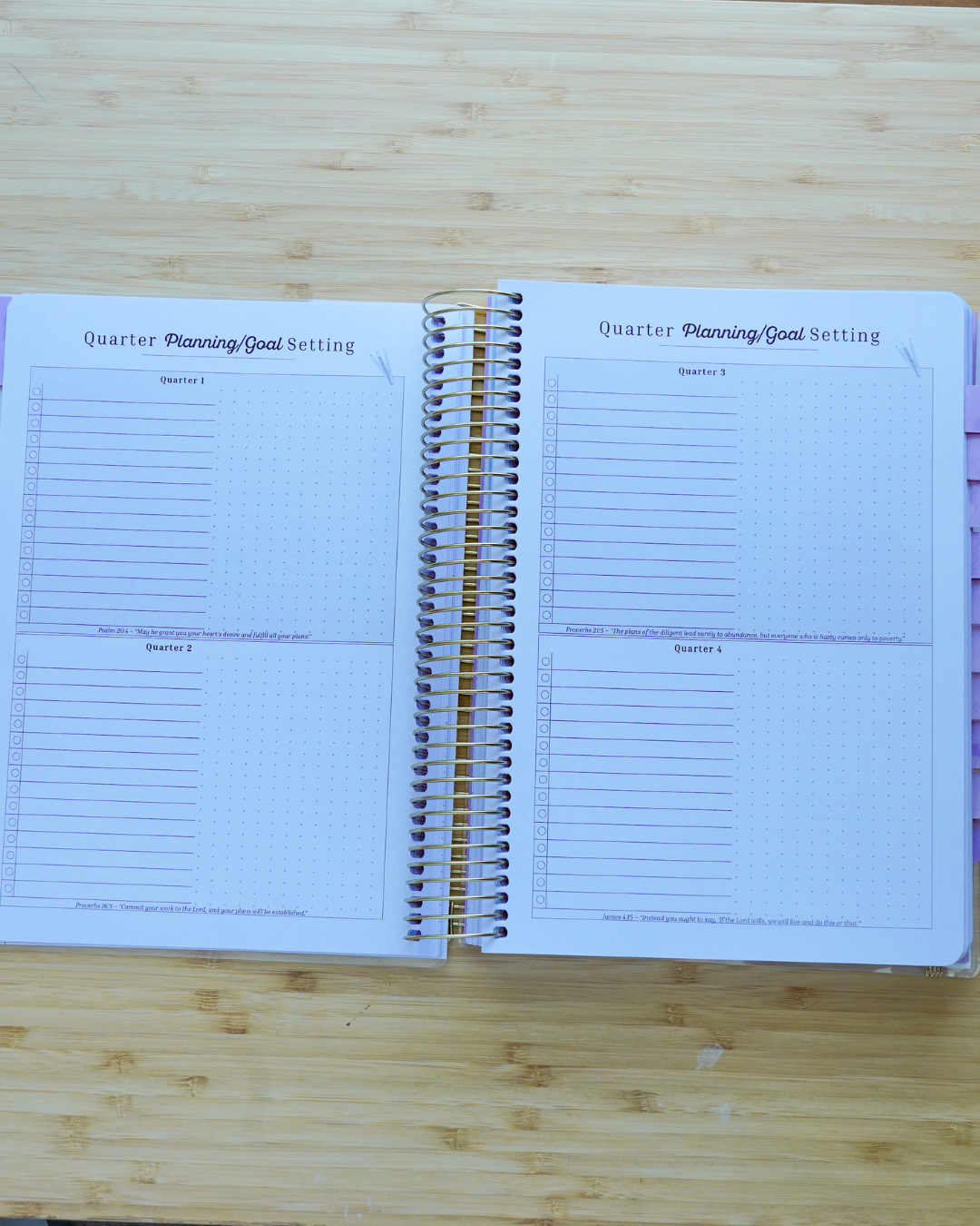 Everyday Beauty - Plan Prep Pray Home Management & Homeschool Planner - Dated (July 2027–June 2028)