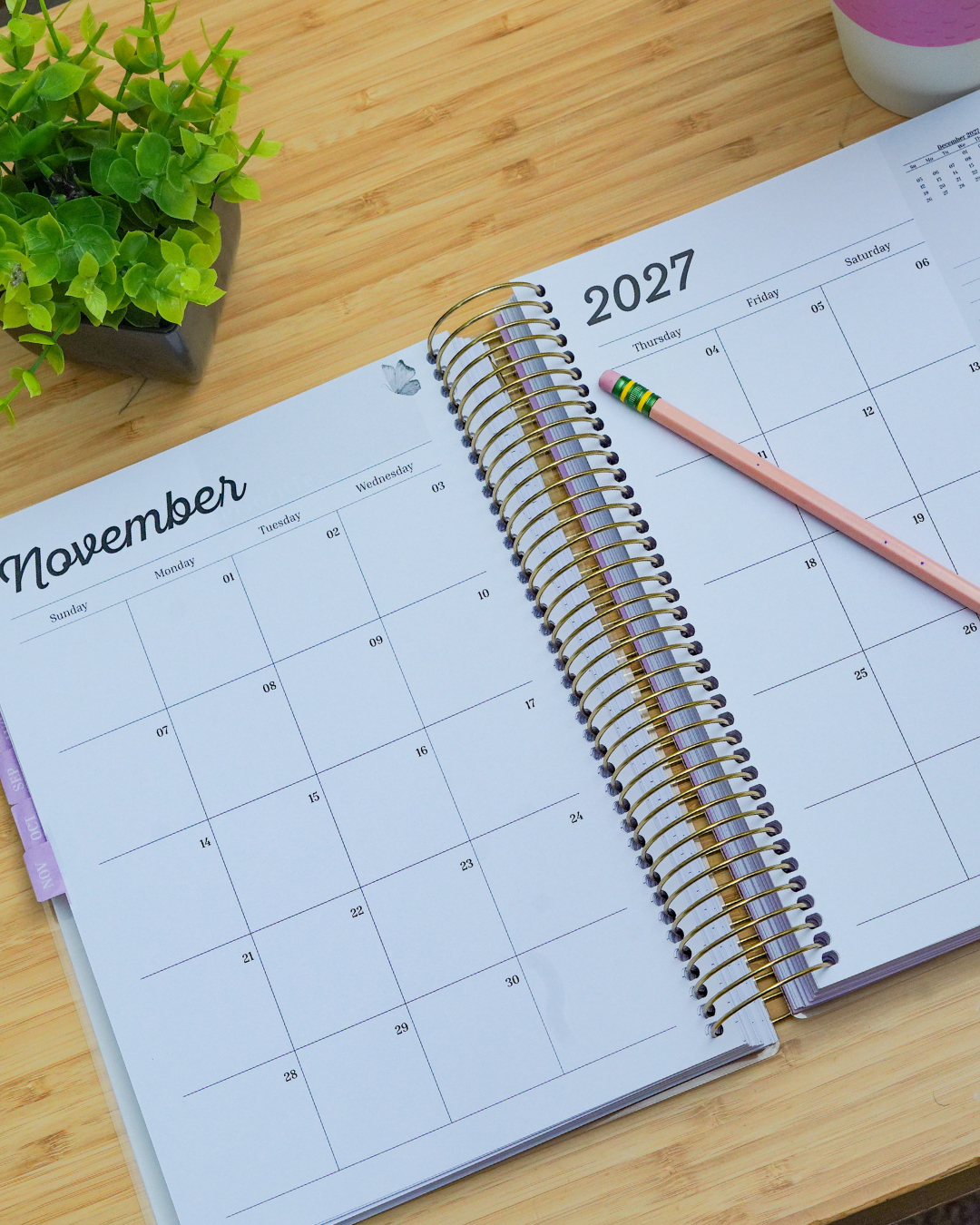 Everyday Beauty - Plan Prep Pray Home Management & Homeschool Planner - Dated (July 2027–June 2028)