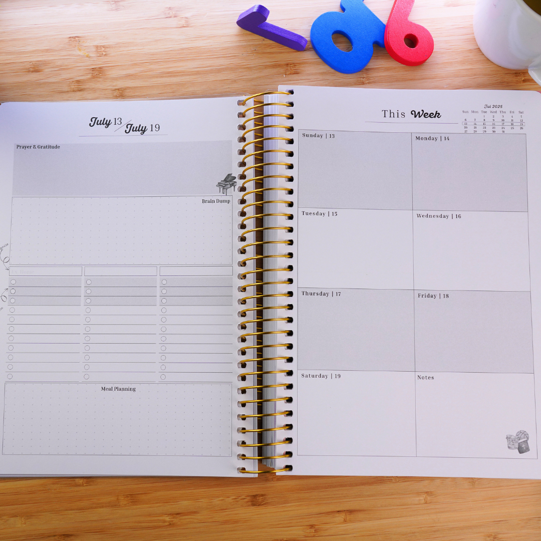 2025 Home Management & Homeschool Planner Bundle - Preorder