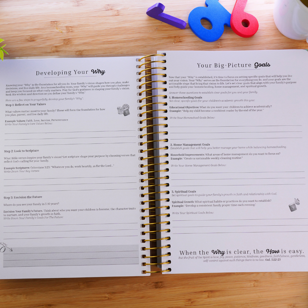 2025 Home Management & Homeschool Planner Bundle - Preorder