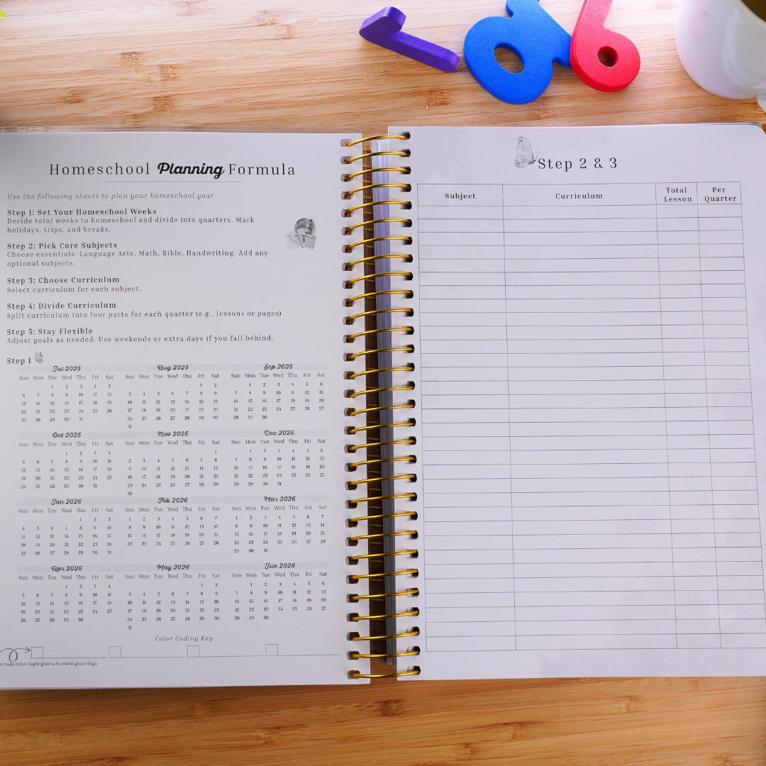 2025 Home Management & Homeschool Planner Bundle - Preorder