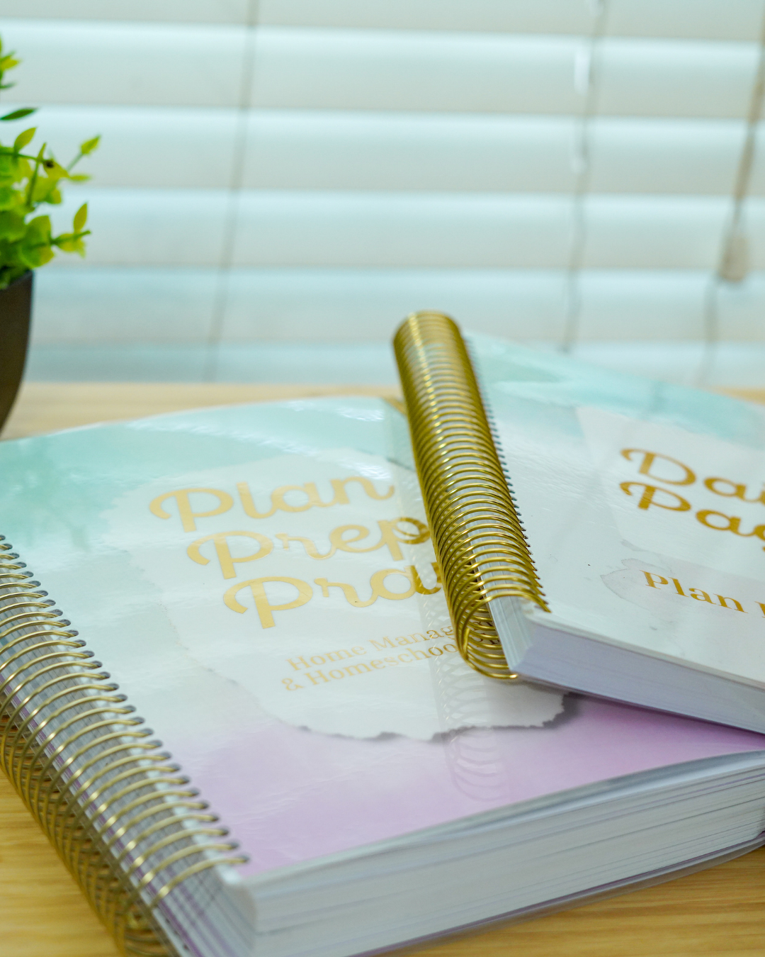 Plan Prep Pray Bundle — Simply Faithful Undated Planner + Daily Pages Companion